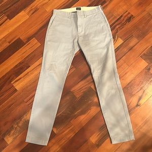 JCrew Stretch Chino Skinny Fit Light Blue (Size:30x32)